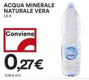 Offerta per Vera - Acqua Minerale Naturale a 0,27€ in Coop