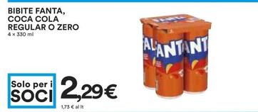 Offerta per Fanta/Coca Cola Bibite - Regular O Zero a 2,29€ in Coop