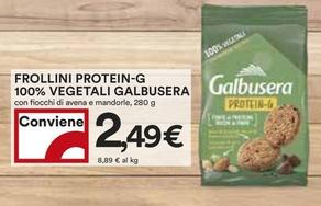 Offerta per Galbusera - Frollini Protein-G 100% Vegetali a 2,49€ in Coop