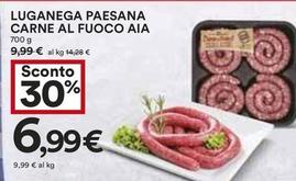Offerta per Aia - Luganega Paesana Carne Al Fuoco a 6,99€ in Coop