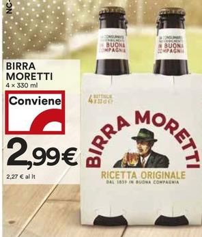 Offerta per Moretti - Birra a 2,99€ in Coop