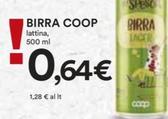 Offerta per Coop - Birra a 0,64€ in Coop