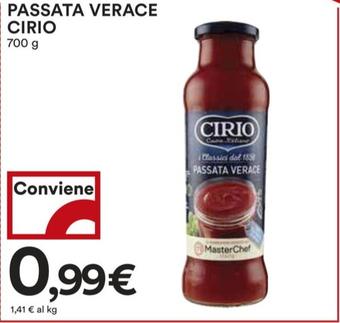 Offerta per Cirio - Passata Verace a 0,99€ in Coop