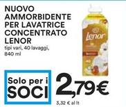 Offerta per Lenor - Nuovo Ammorbidente Per Lavatrice Concentrato a 2,79€ in Coop