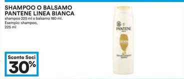 Offerta per Pantene - Shampoo O Balsamo Linea Bianca in Coop