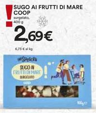 Offerta per Coop - Sugo Ai Frutti Di Mare a 2,69€ in Coop