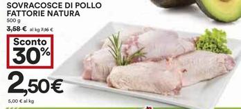 Offerta per Fattorie Natura - Sovracosce Di Pollo a 2,5€ in Coop
