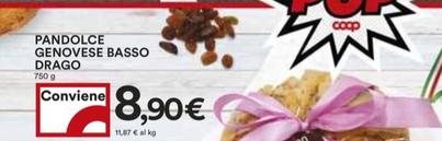 Offerta per Drago - Pandolce Genovese Basso a 8,9€ in Coop
