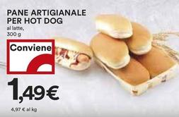 Offerta per Pane Artigianale Per Hot Dog a 1,49€ in Coop
