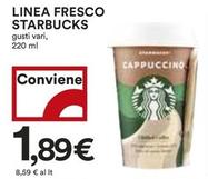 Offerta per Starbucks - Linea Fresco a 1,89€ in Coop