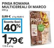 Offerta per Di Marco - Pinsa Romana Multicereali a 1,79€ in Coop