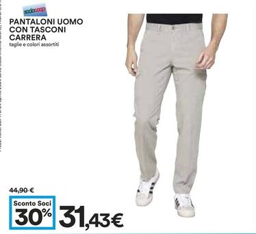 Offerta per Carrera - Pantaloni Uomo Con Tasconi a 31,43€ in Coop