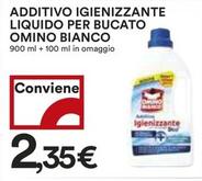 Offerta per Omino Bianco - Additivo Igienizzante Liquido Per Bucato a 2,35€ in Coop