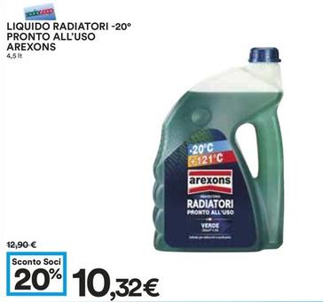Offerta per Arexons - Liquido Radiatori -20° Pronto All'uso a 10,32€ in Coop