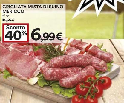 Offerta per Mericco - Grigliata Mista Di Suino a 6,99€ in Coop