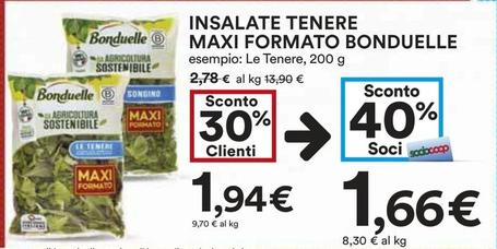 Offerta per Bonduelle - Insalate Tenere Maxi Formato a 1,94€ in Coop