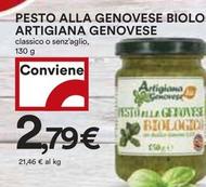 Offerta per Artigiana Genovese - Pesto Alla Genovese Biologico a 2,79€ in Coop