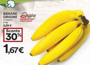 Offerta per Coop - Banane Origine a 1,67€ in Coop