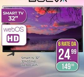 Offerta per Bolva - Smart Tv 32" 32H03 Hd Webos Wifi a 149,99€ in Portobello