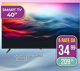 Offerta per Bolva - Smart Tv 40" 40F03 Fhd Wifi a 209,99€ in Portobello