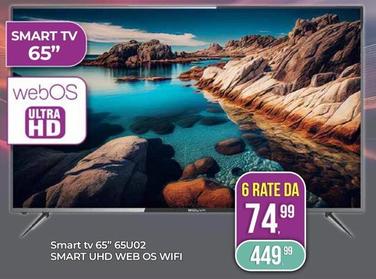 Offerta per Bolva - Smart Tv 65" 65U02 Smart Uhd Web Os Wifi a 449,99€ in Portobello