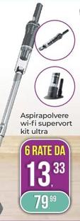 Offerta per Innoliving - Aspirapolvere Wi-fi Supervort Kit Ultra a 79,99€ in Portobello
