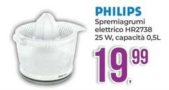 Offerta per Philips - Spremiagrumi Elettrico HR2738 25 W, Capacità 0,5l a 19,99€ in Portobello