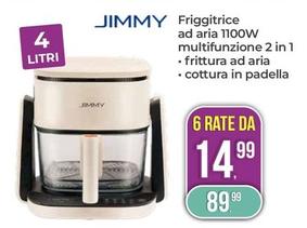 Offerta per Jimmy - Friggitrice Ad Aria 1100w Multifunzione 2 In 1 a 89,99€ in Portobello