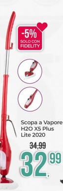 Offerta per Scopa A Vapore H2o X5 Plus Lite 2020 a 32,99€ in Portobello