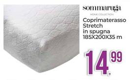 Offerta per Sommaruga - Coprimaterasso Stretch In Spugna 185x200x35 M a 14,99€ in Portobello