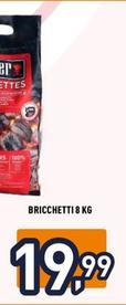 Offerta per Weber - Bricchetti 8 Kg a 19,99€ in Unieuro