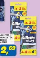 Offerta per Gillette - Usa E Getta Blue 3 a 2,69€ in Risparmio Casa