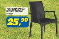Offerta per Poltrona Rattan Bistrot Antrac a 25,9€ in Risparmio Casa