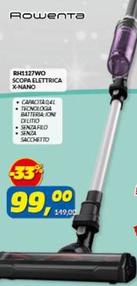 Offerta per Rowenta - RH1127WO Scopa Elettrica a 99€ in Risparmio Casa