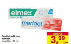 Offerta per  Elmex/ Meridol  - Dentifricio a 3,99€ in Interspar