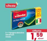 Offerta per Vileda - 2+1 Spugne Abrasive Ultrafresh a 1,59€ in Interspar