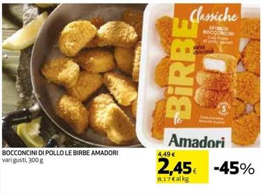 Offerta per Amadori - Bocconcini Di Pollo Le Birbe a 2,45€ in Coop