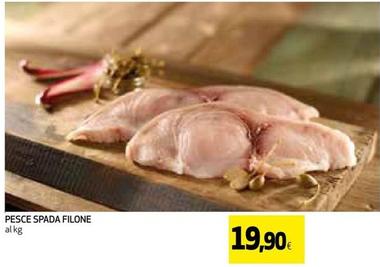 Offerta per Pesce Spada Filone a 19,9€ in Coop
