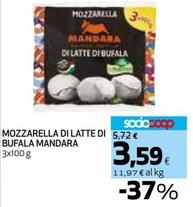 Offerta per Mandara - Mozzarella Di Latte Di Bufala a 3,59€ in Coop