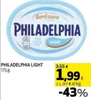 Offerta per Philadelphia - Light a 1,99€ in Coop
