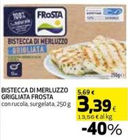 Offerta per Frosta - Bistecca Di Merluzzo Grigliata a 3,39€ in Coop