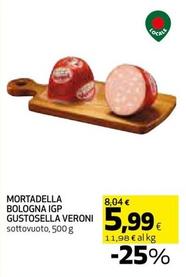 Offerta per Veroni - Mortadella Bologna IGP Gustosella a 5,99€ in Coop