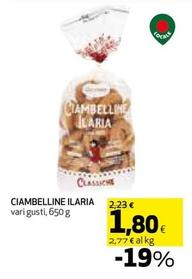 Offerta per Ilaria - Ciambelline a 1,8€ in Coop