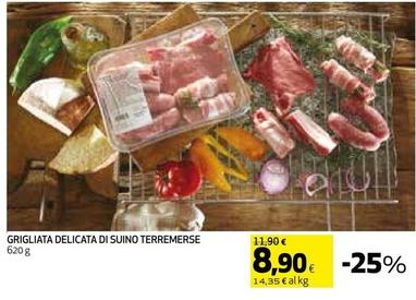 Offerta per Terremerse - Grigliata Delicata Di Suino a 8,9€ in Coop