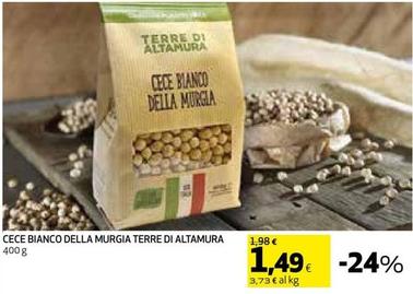 Offerta per Terre Di Altamura - Cece Bianco Della Murgia a 1,49€ in Coop