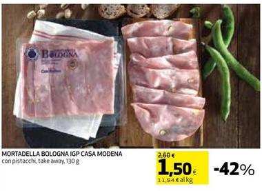 Offerta per Casa Modena - Mortadella Bologna IGP a 1,5€ in Coop