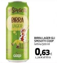 Offerta per Birra a 0,63€ in Coop