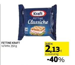 Offerta per Kraft - Fettine a 2,13€ in Coop