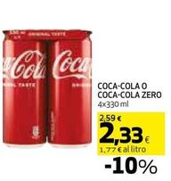 Offerta per Coca Cola - Zero a 2,33€ in Coop