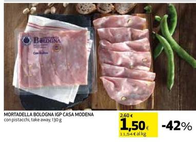 Offerta per Casa Modena - Mortadella Bologna IGP a 1,5€ in Coop